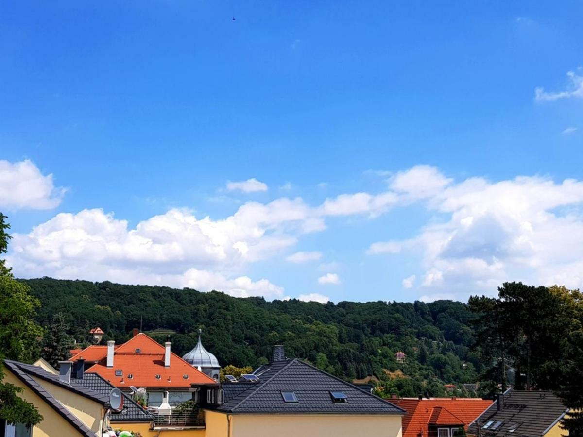 Ferienwohnung Elbhangblick - Fur 2 Personen Dresden Exteriör bild